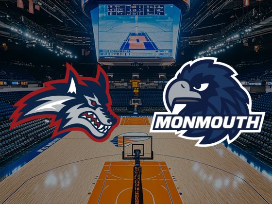 Stony Brook Seawolves at Monmouth Hawks Basketball